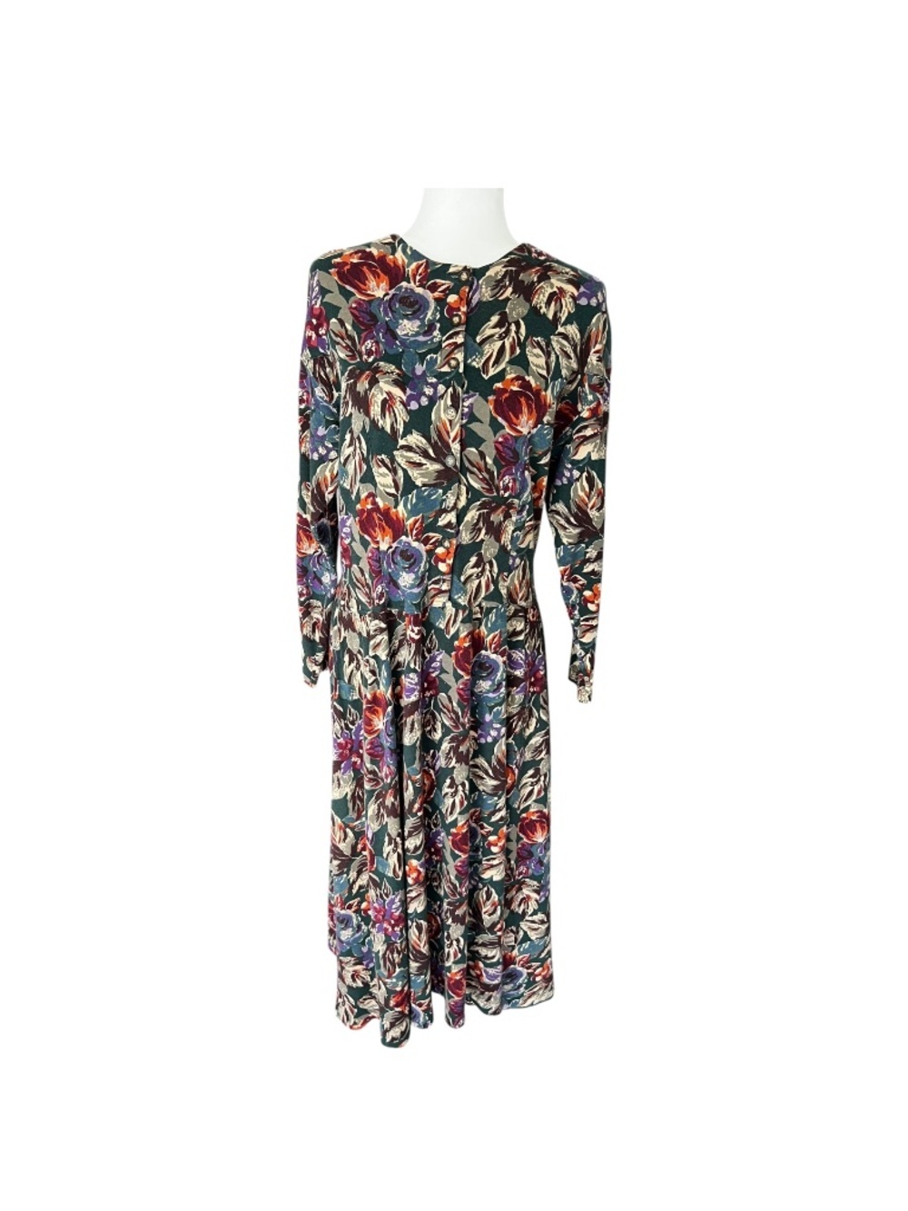 Vintage Cotton Eddie Bauer Long Maxi Floral Dress MP